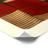 Art Nouveau Barista (Plakat/Druck) Poster (Ecke)