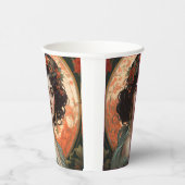 Art Nouveau Beauty No. 1 Pappbecher (Rechts)