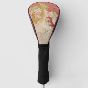 Art Nouveau Belle Époque Dame Rosen Livemont Golf Headcover