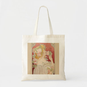 Art Nouveau Belle Époque Dame Rosen Livemont Tragetasche