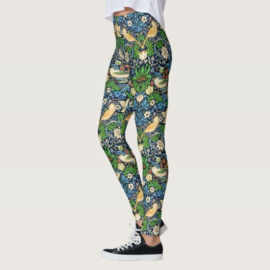 Art Nouveau Bird and Blume TapestPattern Leggings (Links)