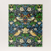 Art Nouveau Bird and Blume TapestPattern Puzzle (Vertikal)