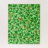 Art Nouveau Bird and Pomegranate, Limes Green Puzzle (Vertikal)