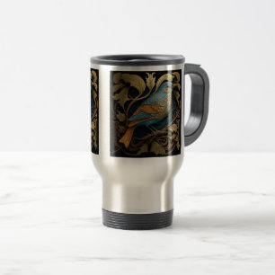 Art Nouveau Bird Travel/Pendant Tasse, 15 oz Reisebecher