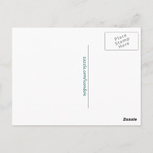 Art Nouveau Birthday Daffodils (Personalisiert) Postkarte (Rückseite)