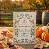 Art Nouveau Bismillah Calligraphy Vintage Garden Einladung