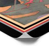 Art Nouveau "Bitter Campari by Adolfo Hohenstein", Poster (Ecke)