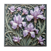 Art Nouveau Bloom Fliese (Vorderseite)