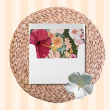 Art Nouveau Blumen-Kalligrafie-Adresse