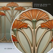 Art Nouveau Blüte [Set 3/4] Fliese