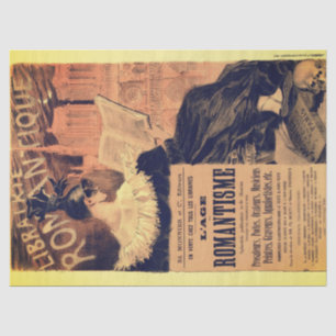 Art nouveau Buchhandlung romantische Gotik grasset Seidenpapier