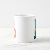 Art Nouveau | Buchstabe B Kaffeetasse (Mittel)