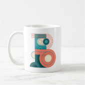 Art Nouveau | Buchstabe B Kaffeetasse (Links)