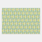 Art Nouveau Buttercup Tapete Geschenkpapier Set (Vorderseite 2)