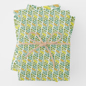 Art Nouveau Buttercup Tapete Geschenkpapier Set (Beispiel)