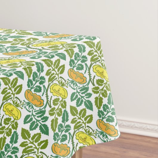 Art Nouveau Buttercup Tapete Tischdecke (Beispiel)