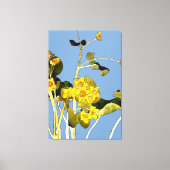Art Nouveau Buttercups Leinwanddruck (Vorderseite)