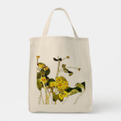 Art Nouveau Buttercups Tragetasche (Rückseite)
