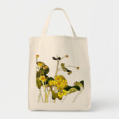 Art Nouveau Buttercups Tragetasche (Vorne)