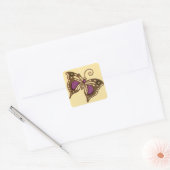 Art Nouveau Butterfly - Aufkleber (Umschlag)