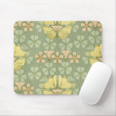 Art Nouveau Butterfly Garden - Mousepad (Mit Mouse)