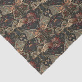 Art Nouveau Butterfly Moth Seidenpapier (Ausschnitt)