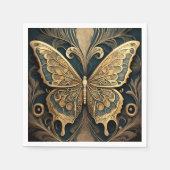 Art Nouveau Butterfly Serviette (Vorderseite)