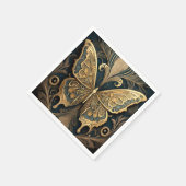 Art Nouveau Butterfly Serviette (Ecke)