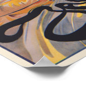 Art Nouveau Café by Toussaint Poster (Ecke)