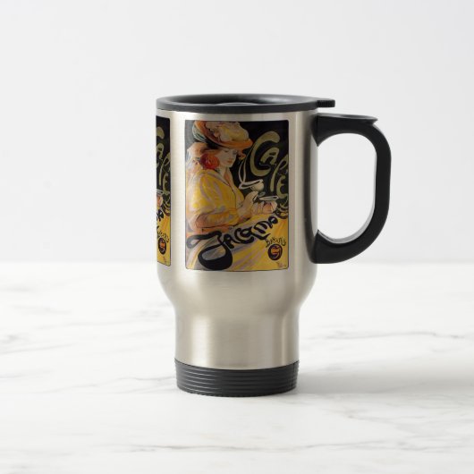 Art Nouveau Café Reisebecher (Rechts)