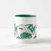 Art Nouveau calla lia Tasse (Zentrum)