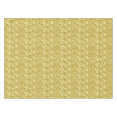 Art Nouveau Carnation Damask, Mustard and Yellow Tischdecke (Vorderseite (Horizontal))