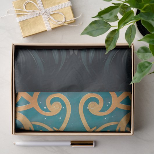 Art Nouveau Cat 3 Decoupage Paper Seidenpapier (Geschenk)