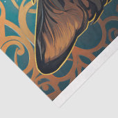 Art Nouveau Cat 3 Decoupage Paper Seidenpapier (Ausschnitt)