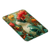Art Nouveau Cat Magnet (Rechte Seite)
