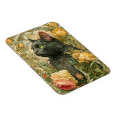 Art Nouveau Cat Magnet (Rechte Seite)