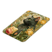 Art Nouveau Cat Magnet (Linke Seite)