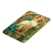 Art Nouveau Cat Magnet (Linke Seite)