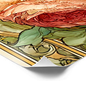 Art Nouveau Cat Poster (Ecke)