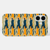 Art Nouveau Cats Case-Mate iPhone Case (Rückseite (Horizontal))