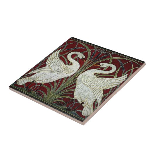 Art nouveau ceramic fireplace wall tile  fliese (Seite)