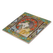 Art Nouveau Ceramic Tile Alphose mucha Design 15 Fliese (Seite)