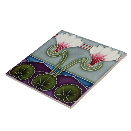 Art nouveau ceramic tile fliese (Seite)