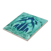 Art Nouveau ceramic tile Fliese (Seite)