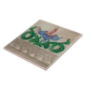 Art Nouveau ceramic tile Fliese (Seite)