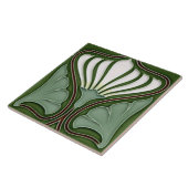 Art Nouveau Ceramic Wall fireplace Tile Fliese (Seite)
