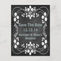 Art Nouveau Challe Board Save the Date