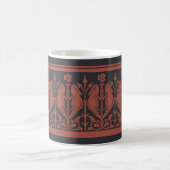 Art Nouveau Chameleons Tasse (Mittel)