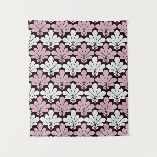 Art Nouveau Chic Wandteppich (Vorderseite)