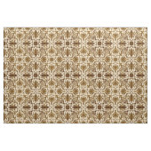 Art Nouveau Chinese Pattern - Braun und Beige Stoff (Yard (91,4 cm))